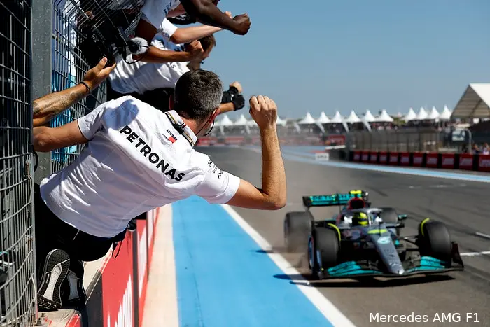 Lewis Hamilton W13 Mercedes GP Frankrijk 2022 1