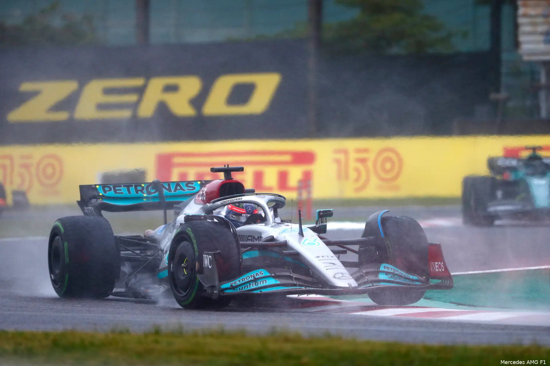 George Russell W13 Mercedes F1 GP Japan 2022