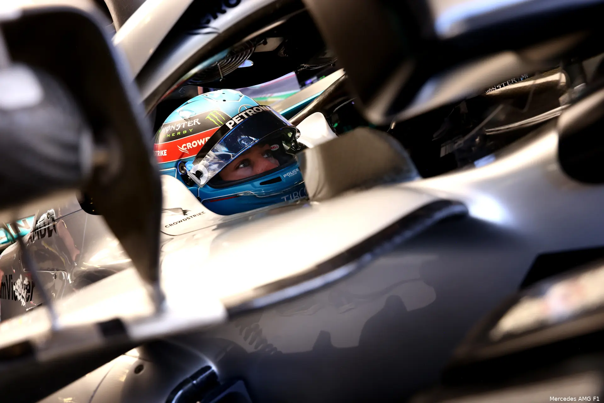 George Russell W13 Mercedes F1 GP Verenigde Staten 2022