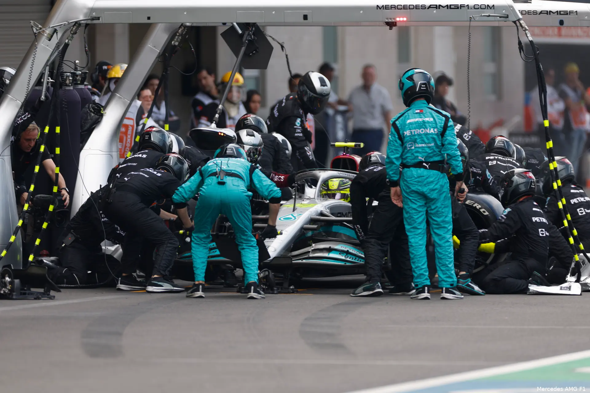 Lewis Hamilton W13 Mercedes F1 GP Mexico 2022