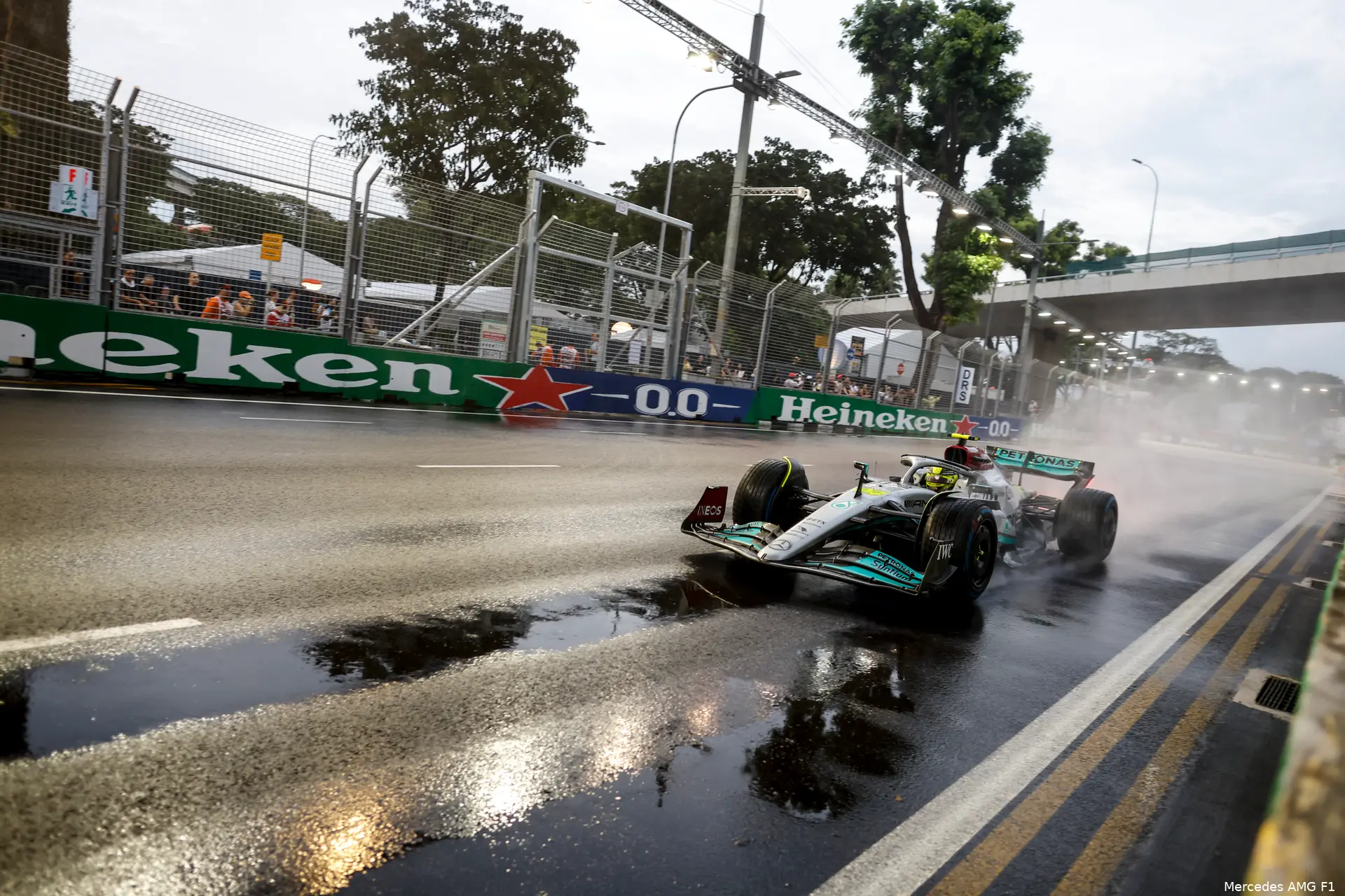 Lewis Hamilton W13 Mercedes F1 GP Singapore 2022