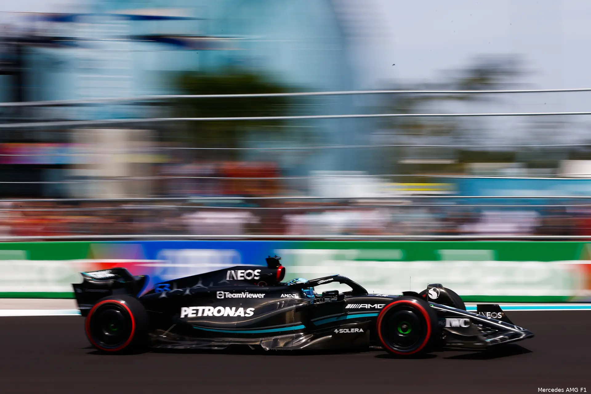 george russell mercedes miami 2023