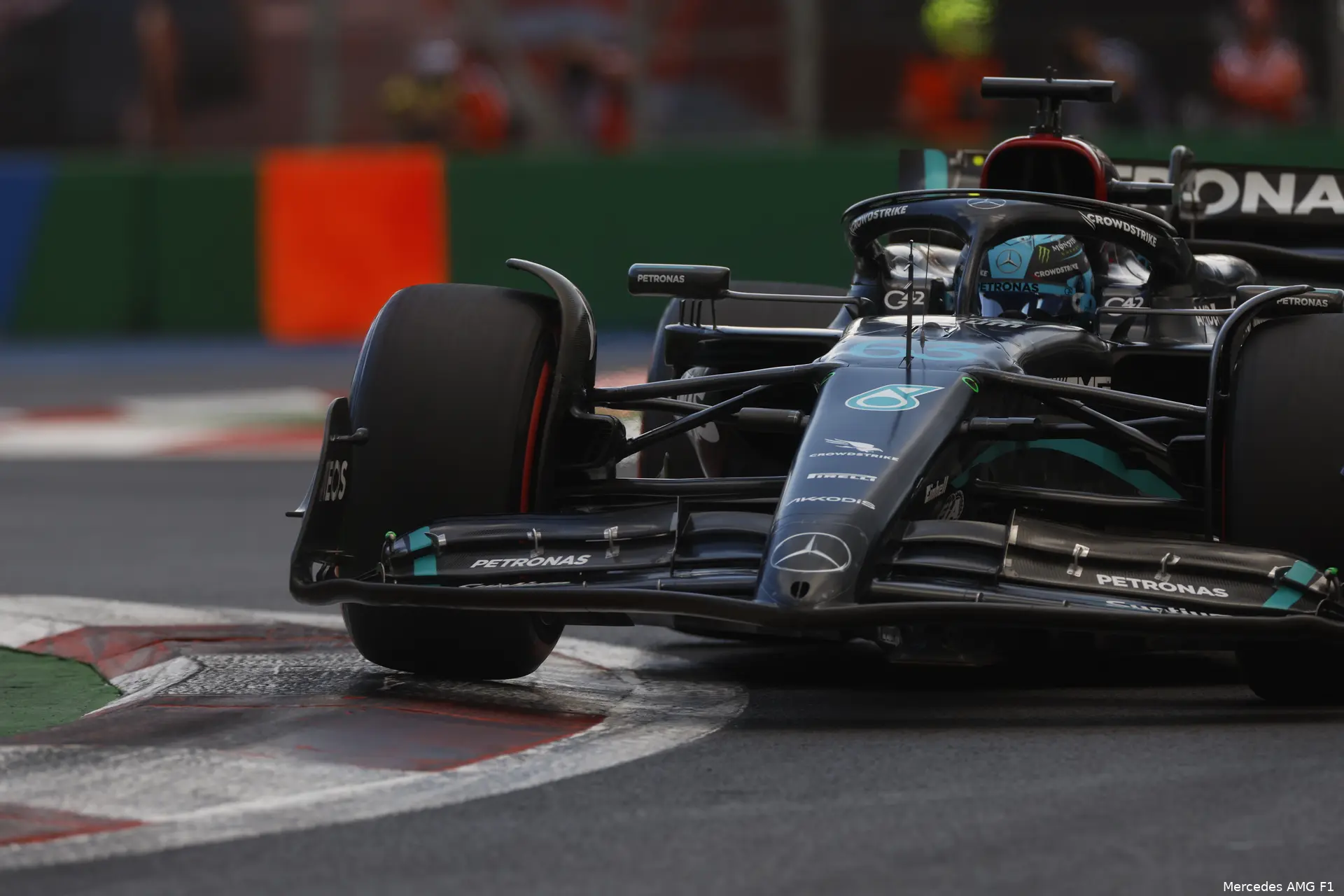 russell gpmexico2023 mercedes