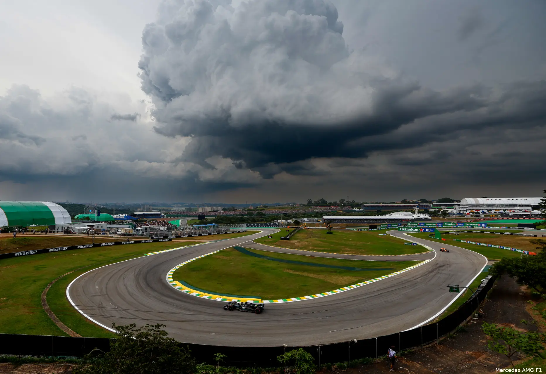 Wind en weer, Autódromo José Carlos Pace, Grand Prix van São Paulo 2023, Kwalificatie.