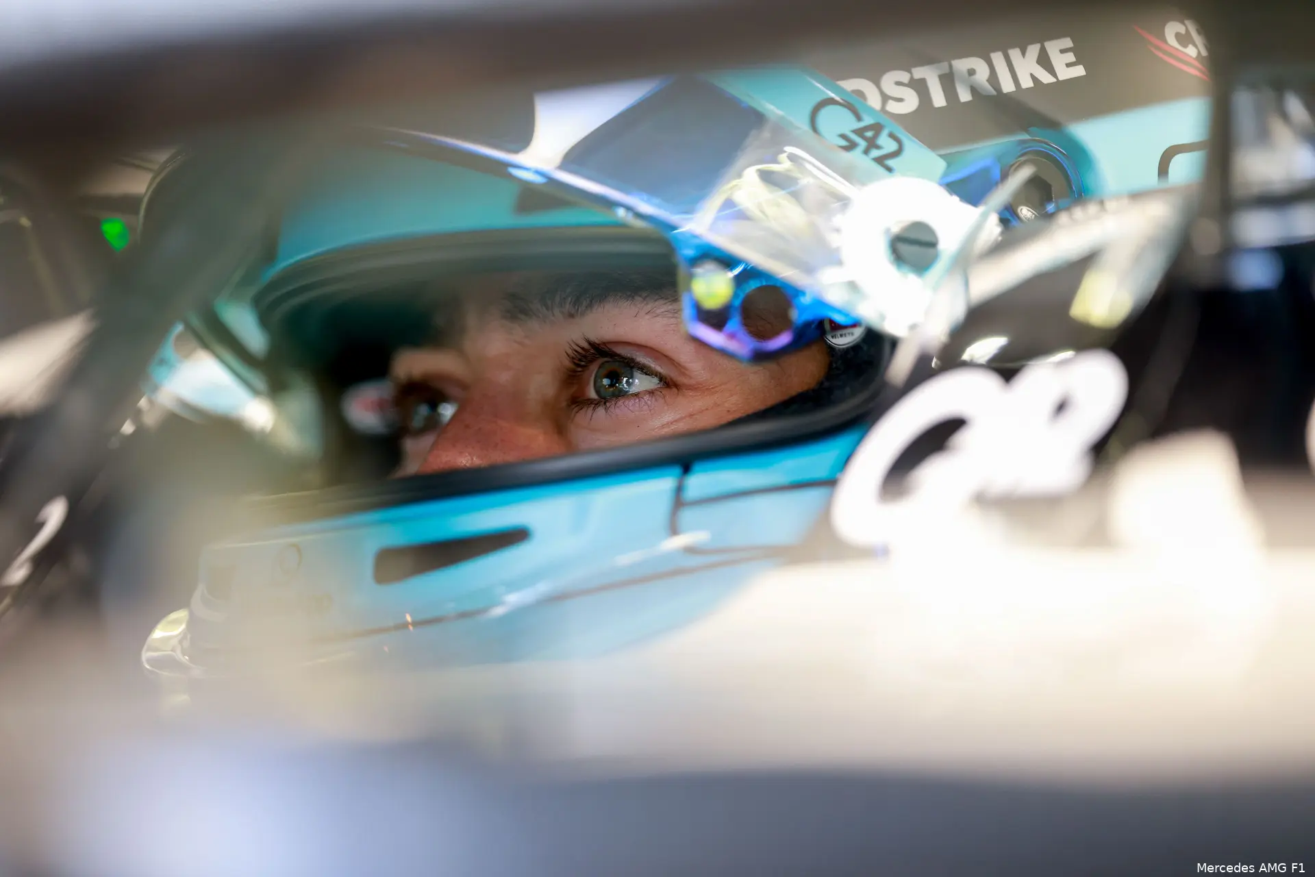 george russell mercedes bahrein