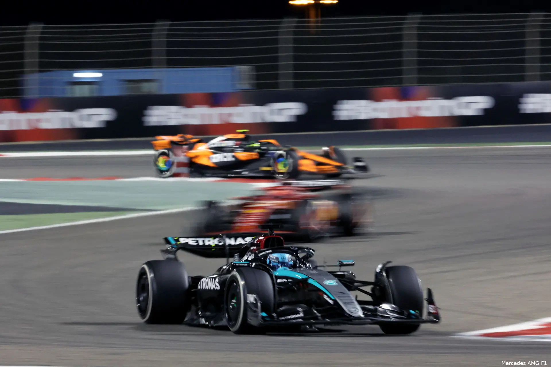 george russell mercedes bahrein gp 2024