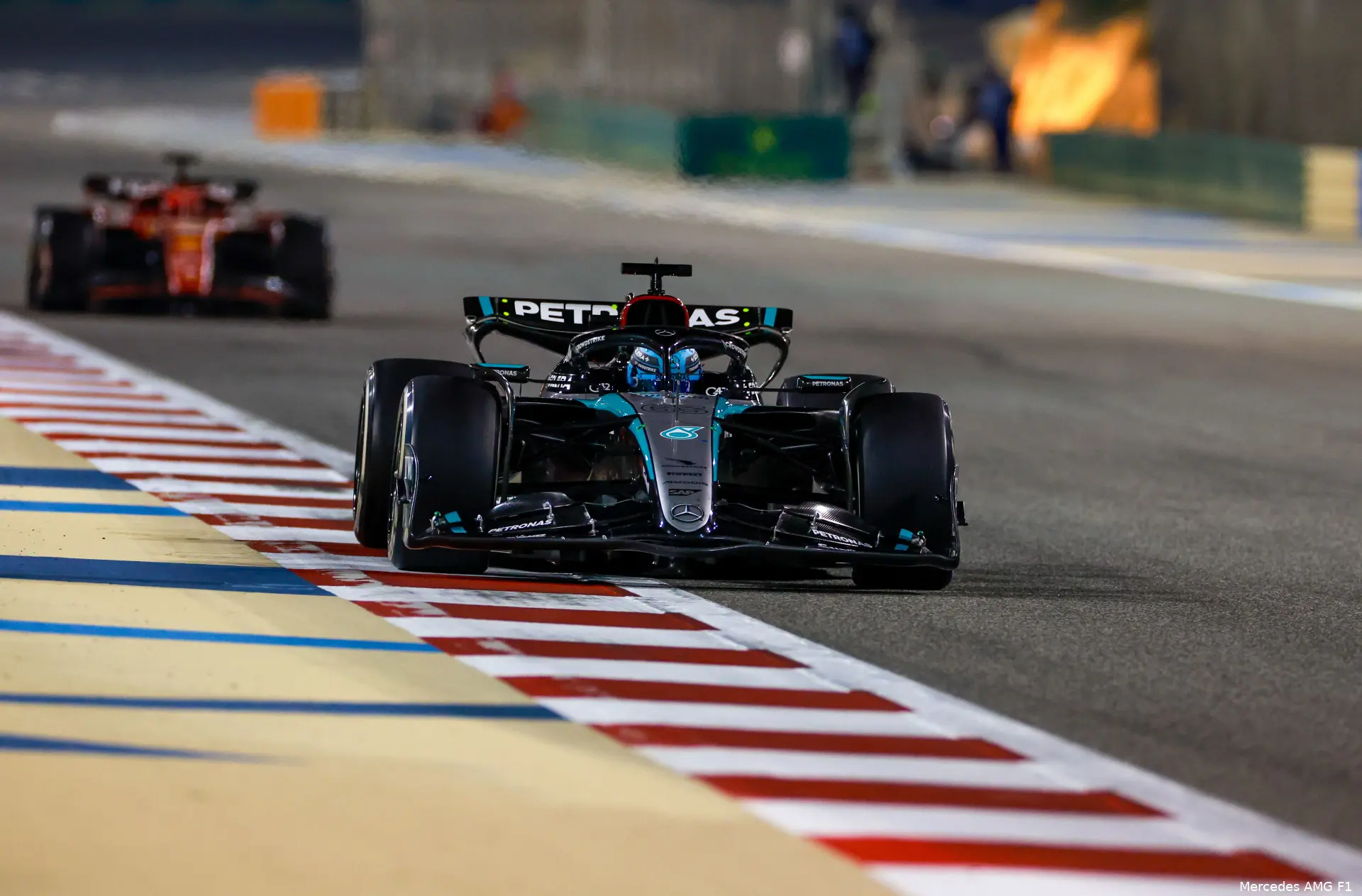 george russell mercedes bahrein gp 2024
