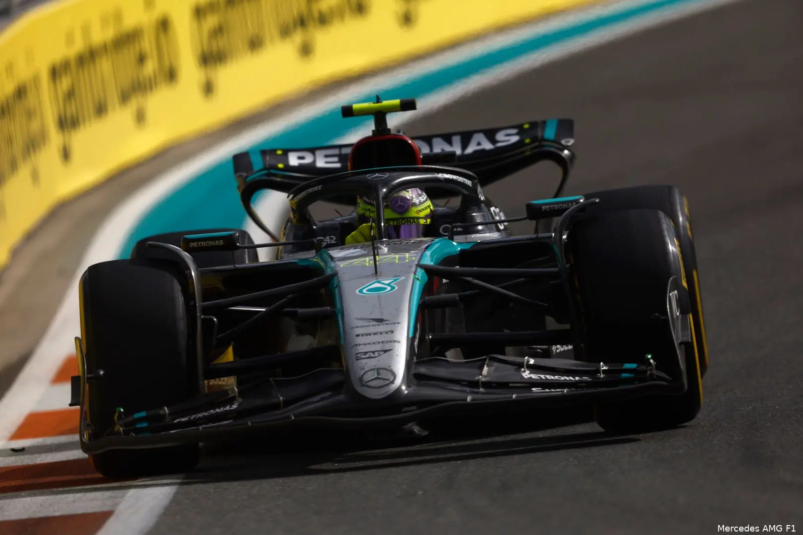 mercedes gp miami 2024 hamilton
