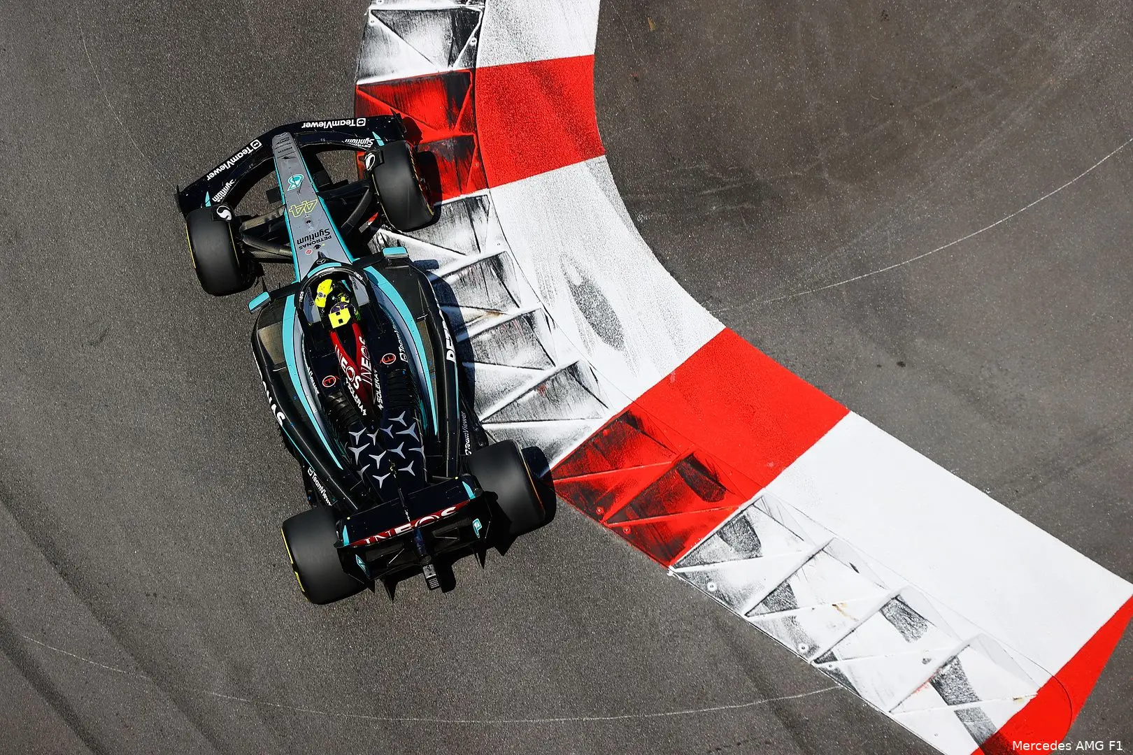 mercedes monaco gp 2024 hamilton