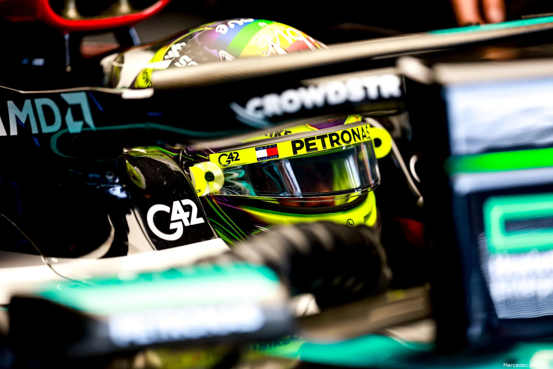lewis hamilton mercedes oostenrijk vrijdag 2024 3