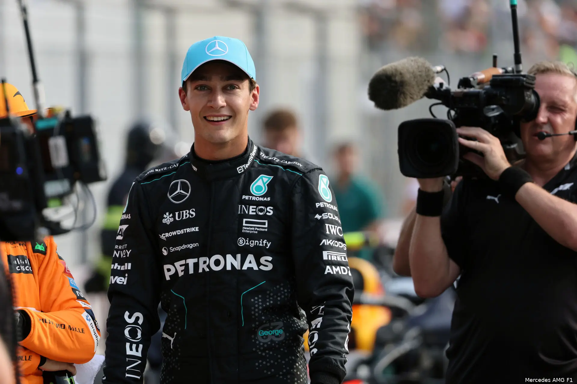 george russell mercedes gp italie zaterdag 2024 4