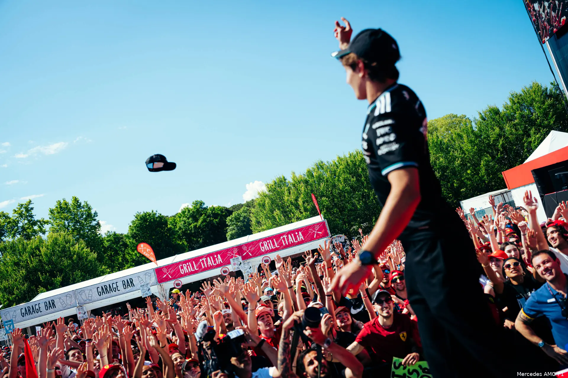 mercedes andrea kimi antonelli gp emilia romagna imola 2025 zaterdag 3