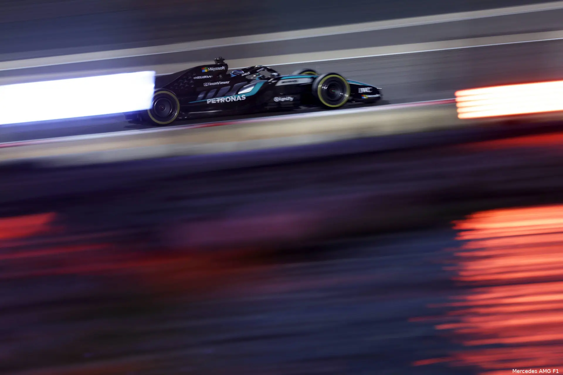 mercedes-george-russell-testdagen-bahrein-dag-2-2