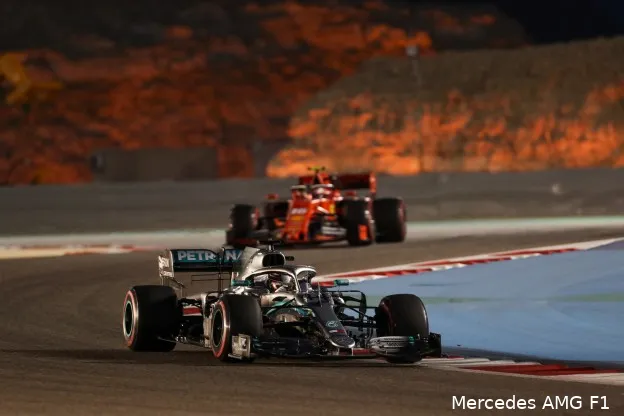 mercedes ferrari bahrein