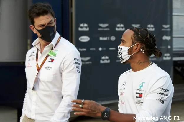 Toto Wolff Lewis Hamilton