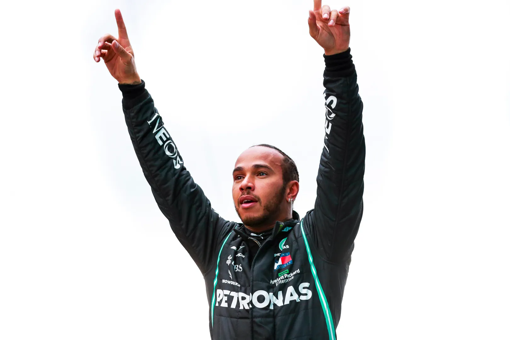 Hamilton juichen Turkije 2020