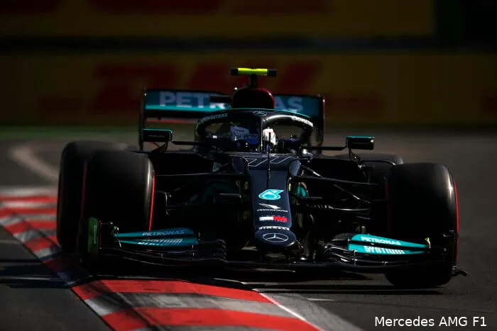 Bottas Mercedes Azerbeidzjan3