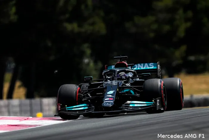 Lewis Hamilton Mercedes Frankrijk1