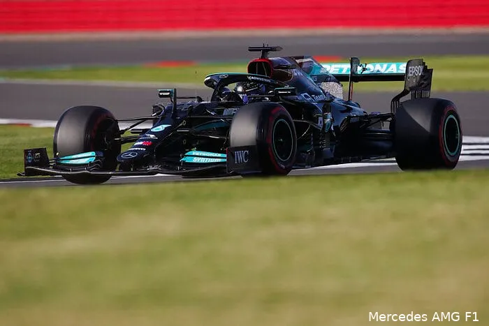 Lewis Hamilton W12 Mercedes Silverstone2