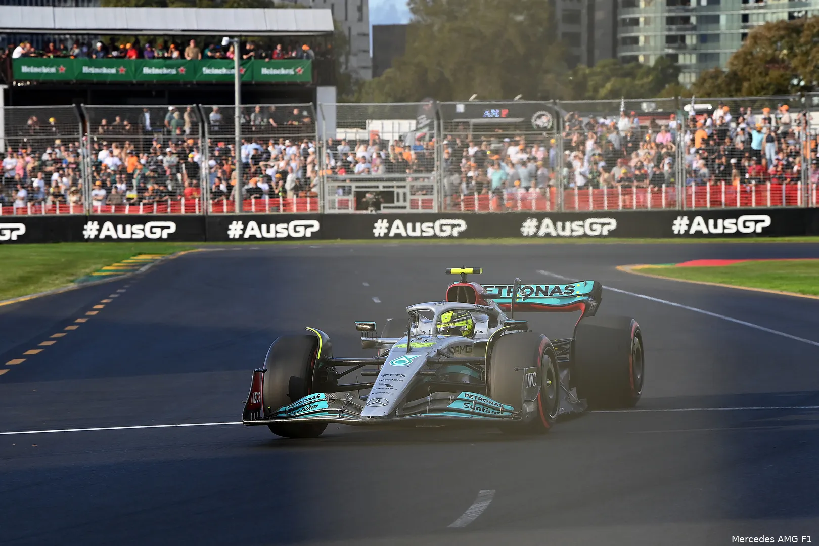 Lewis Hamilton W13 Mercedes GP Australië