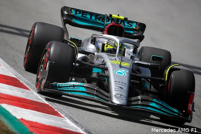 Lewis Hamilton Mercedes GP Spanje 2022