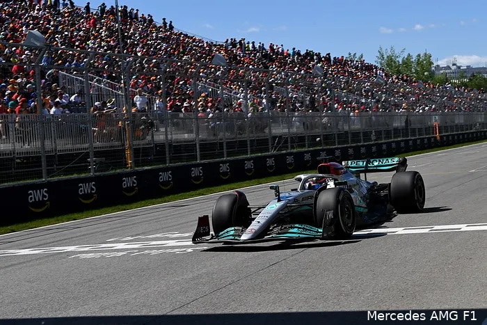 George Russell W13 Mercedes GP Canada 2022 1