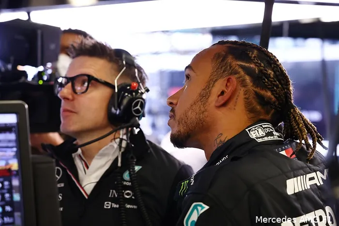 Lewis Hamilton Mercedes GP Groot Brittannië 2022