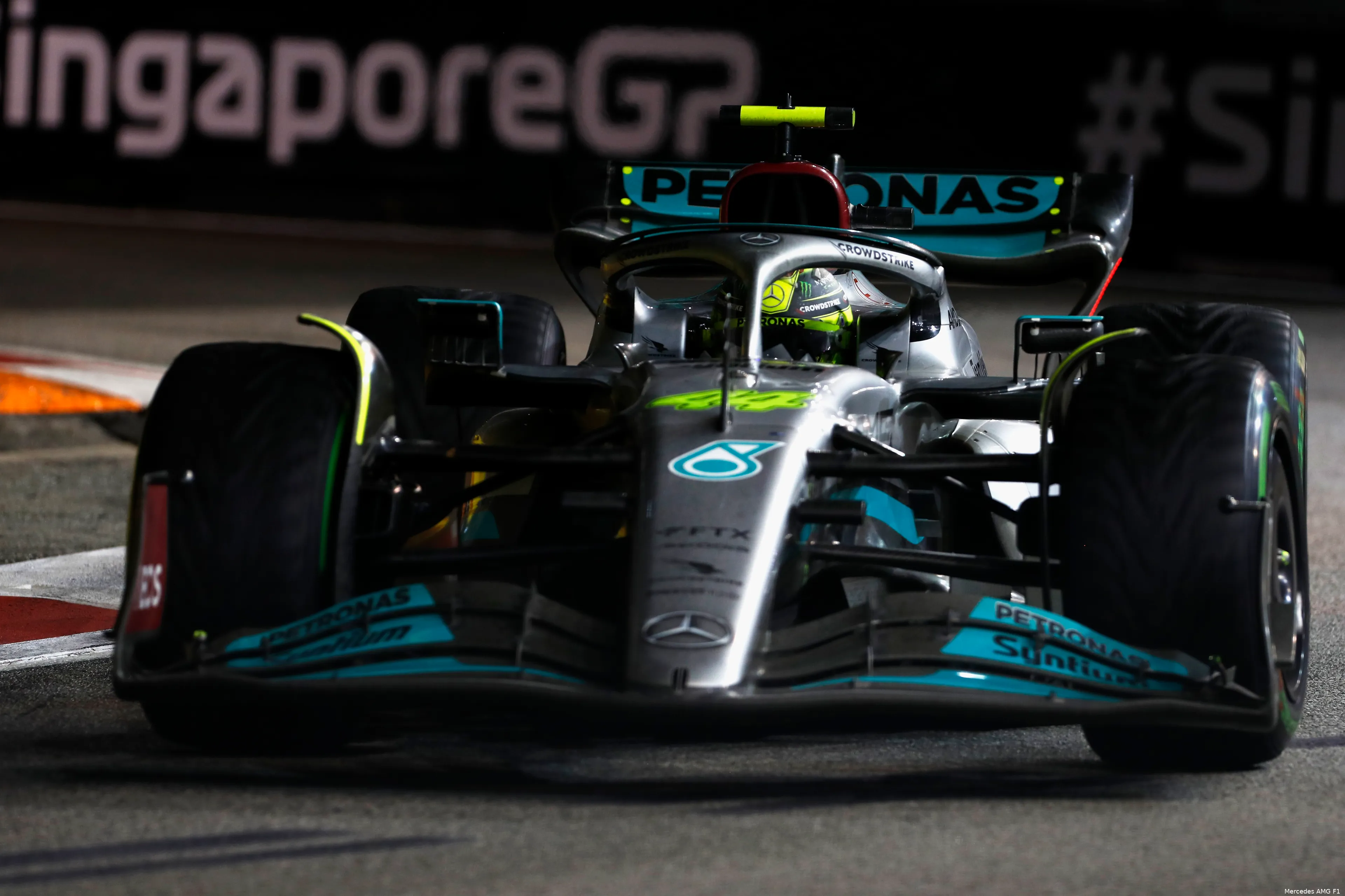 Lewis Hamilton W13 Mercedes F1 GP Singapore 2022