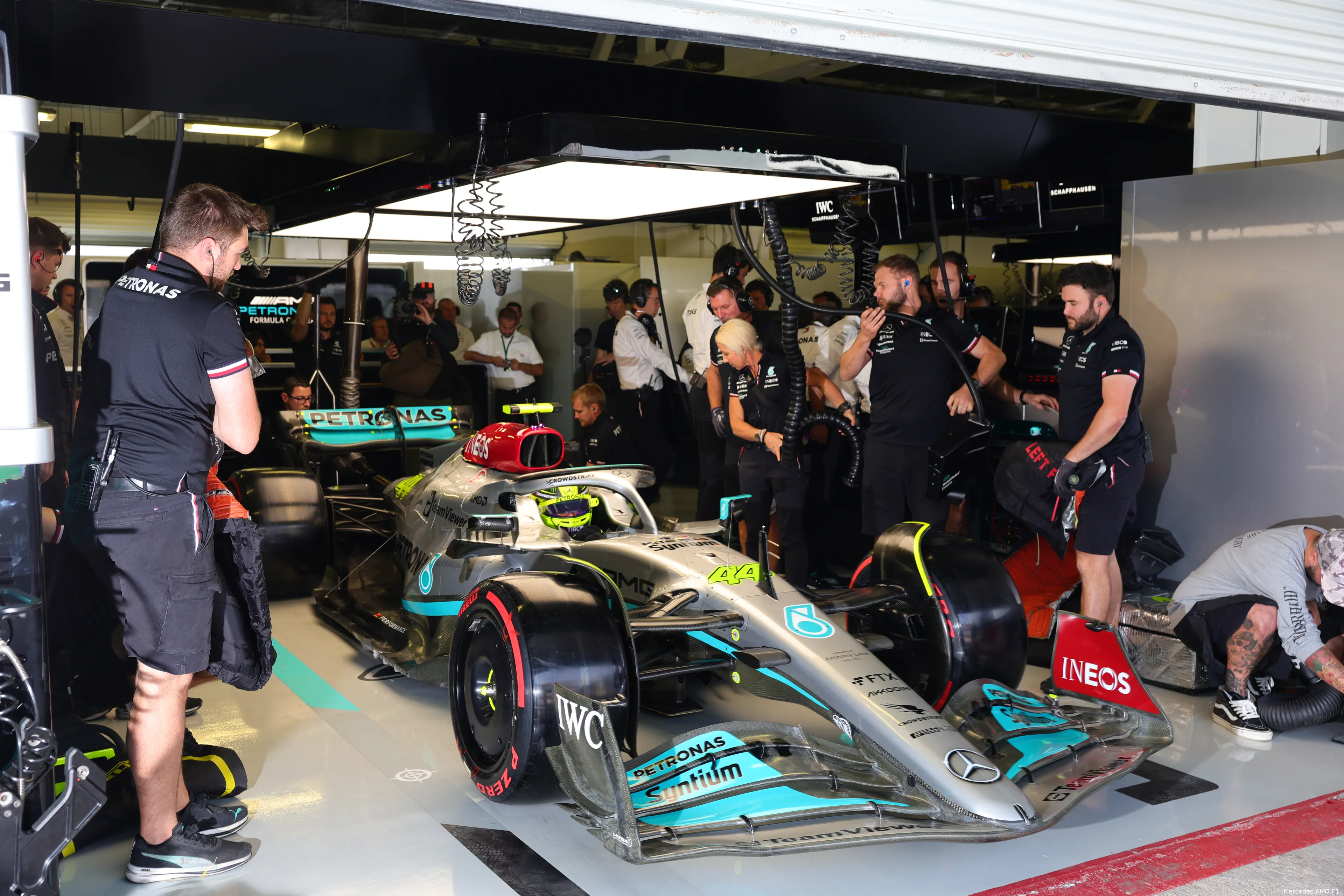 Lewis Hamilton W13 Mercedes F1 GP Mexico 2022