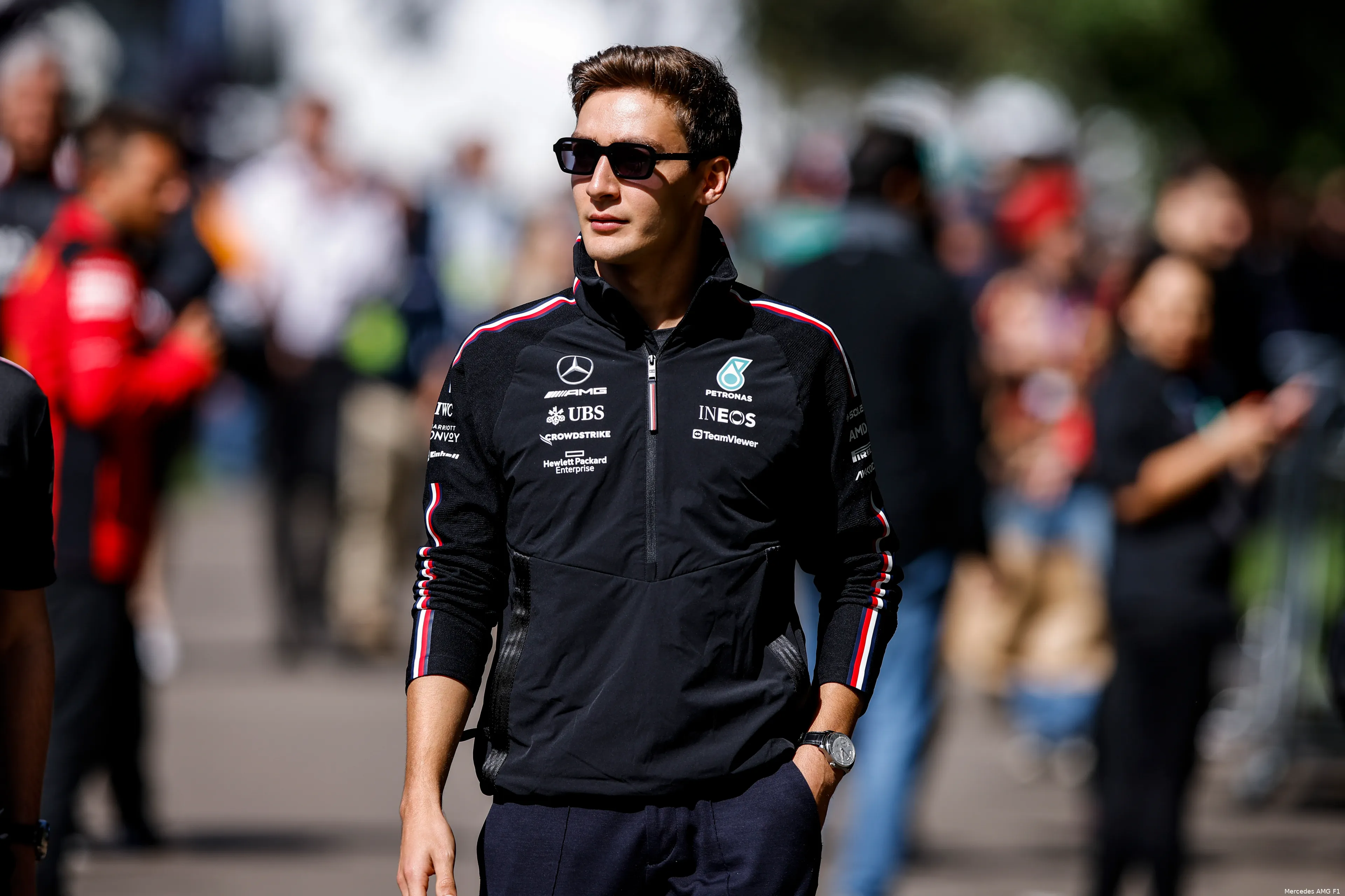 mercedes georgerussell gpaustralie