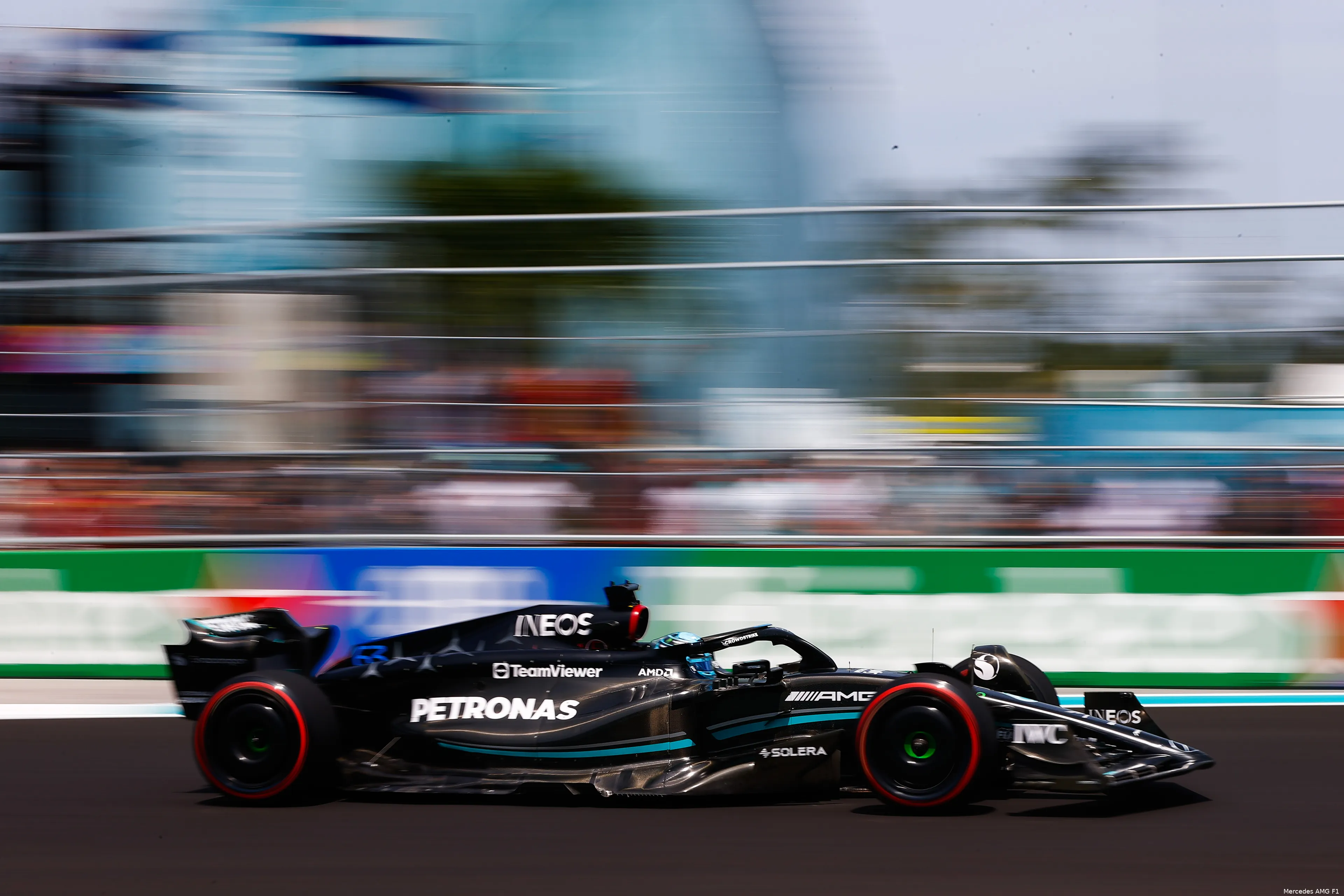 george russell mercedes miami 2023