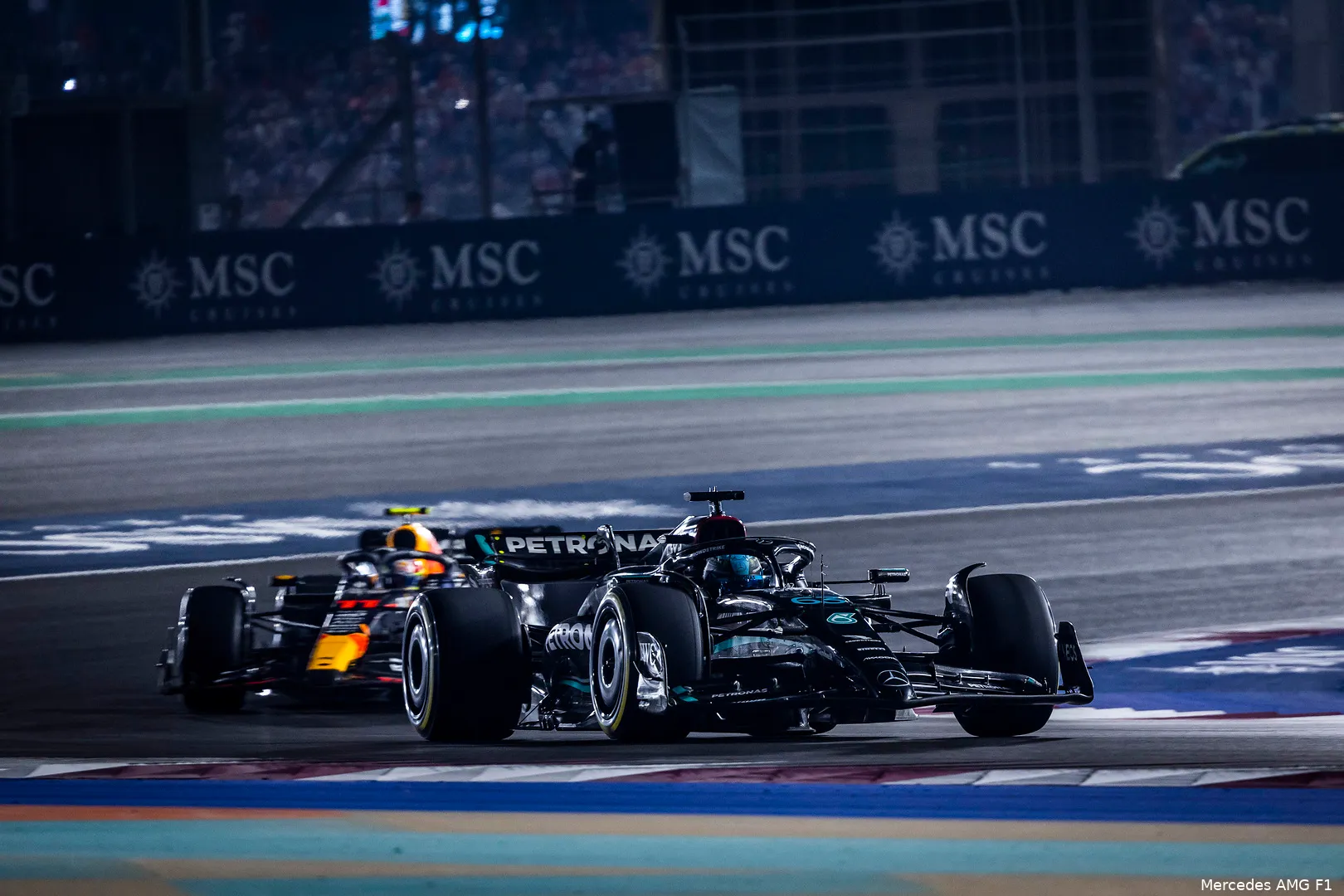 russell mercedes qatar