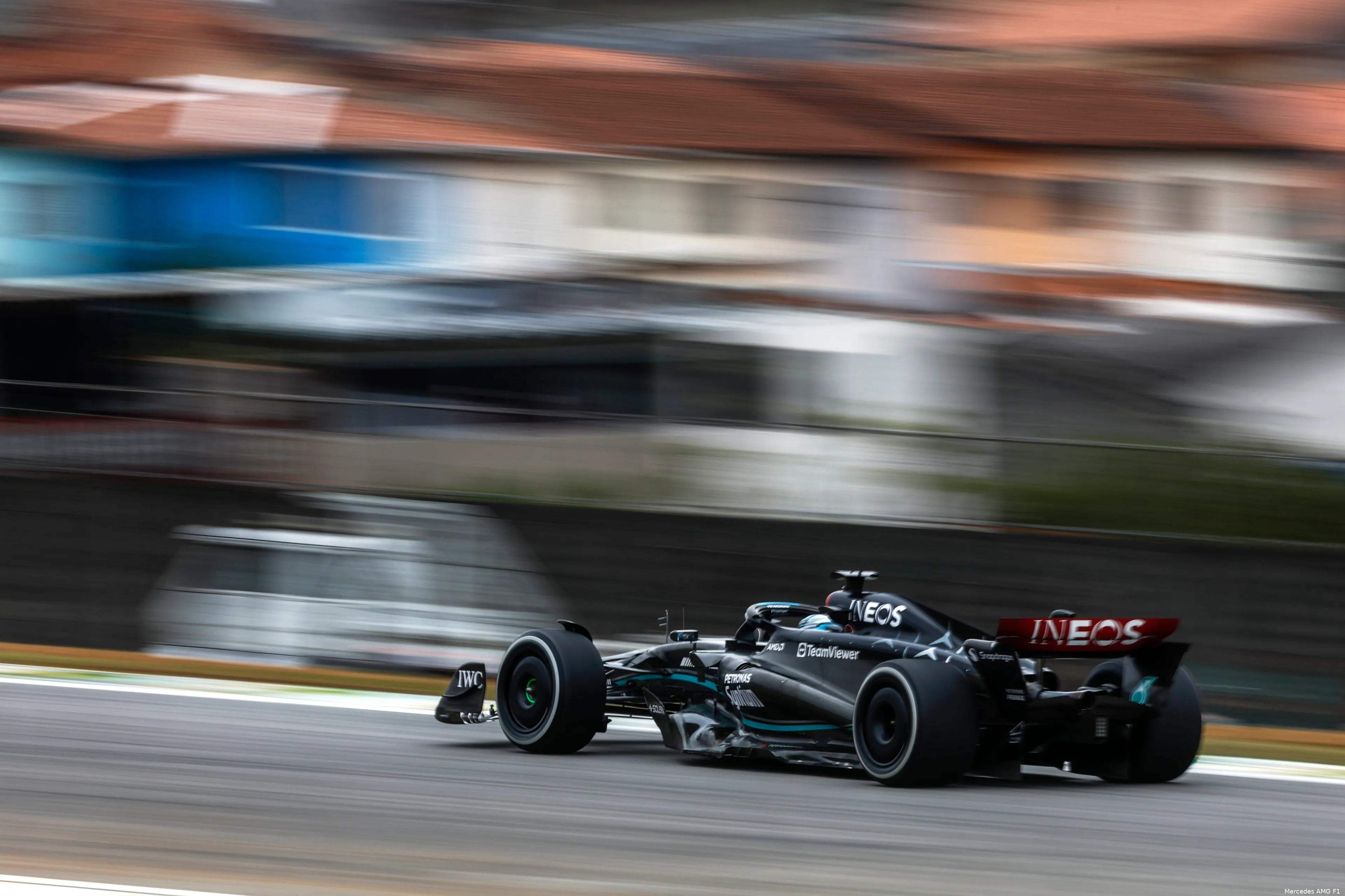 george russell mercedes brazilie 2023