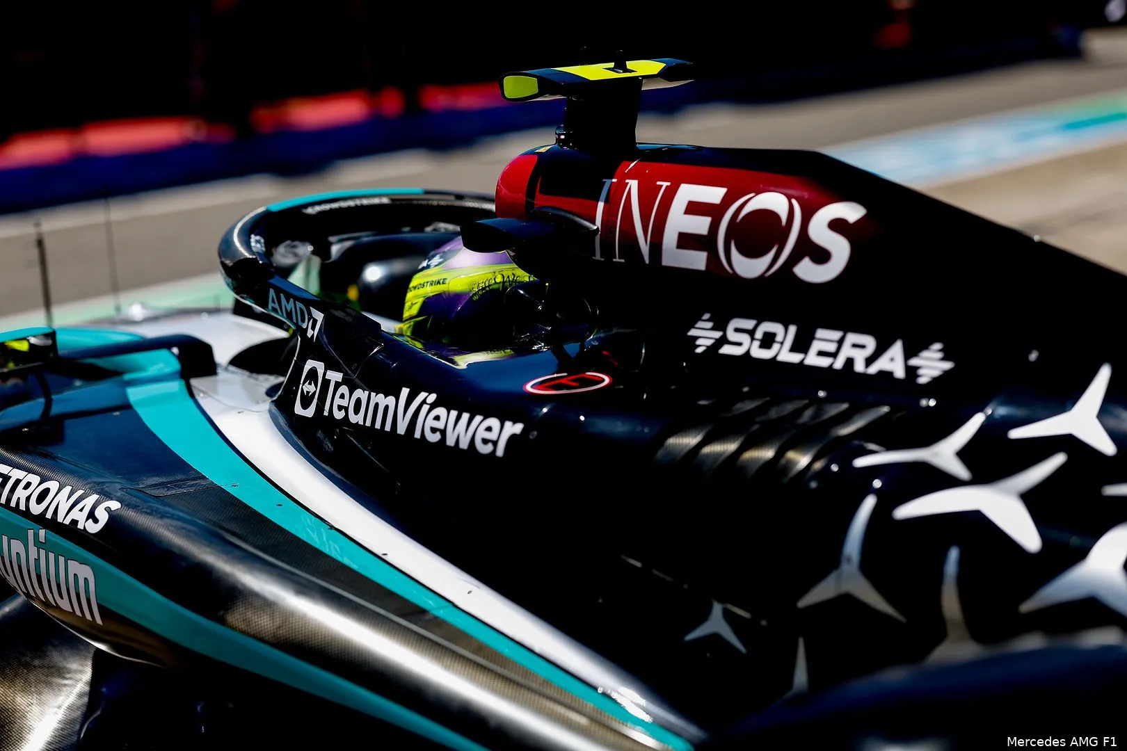 mercedes gp emilia romagna imola 2024 hamilton