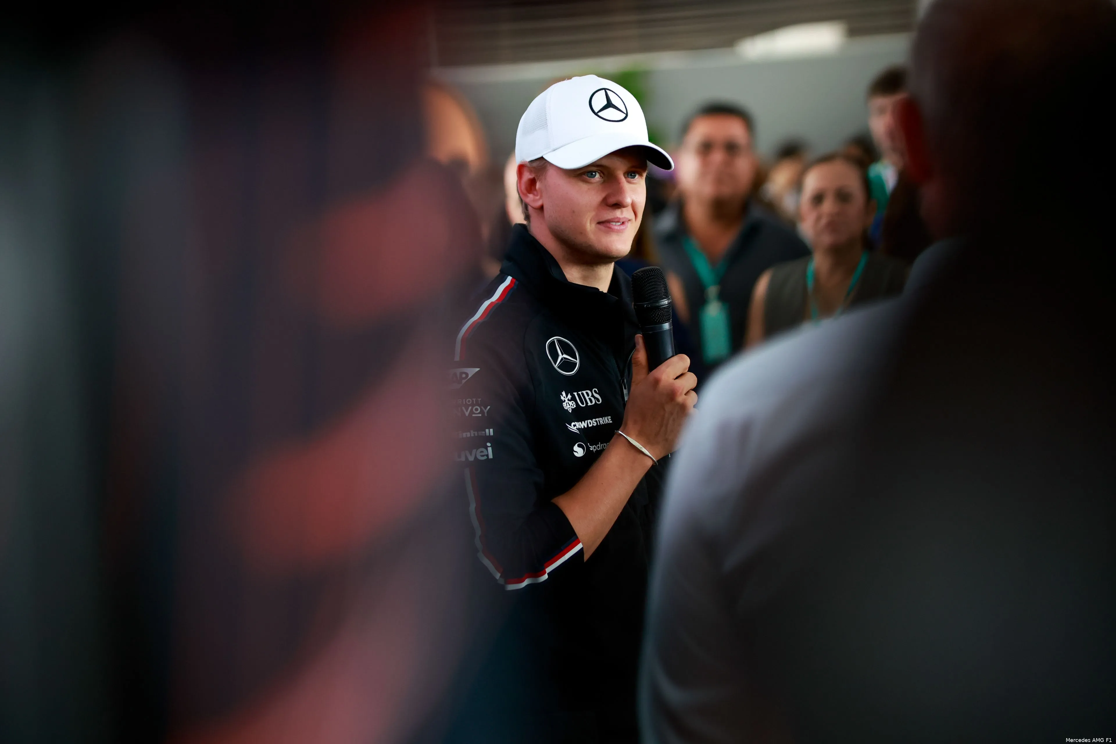 mick schumacher mercedes belgie 2024