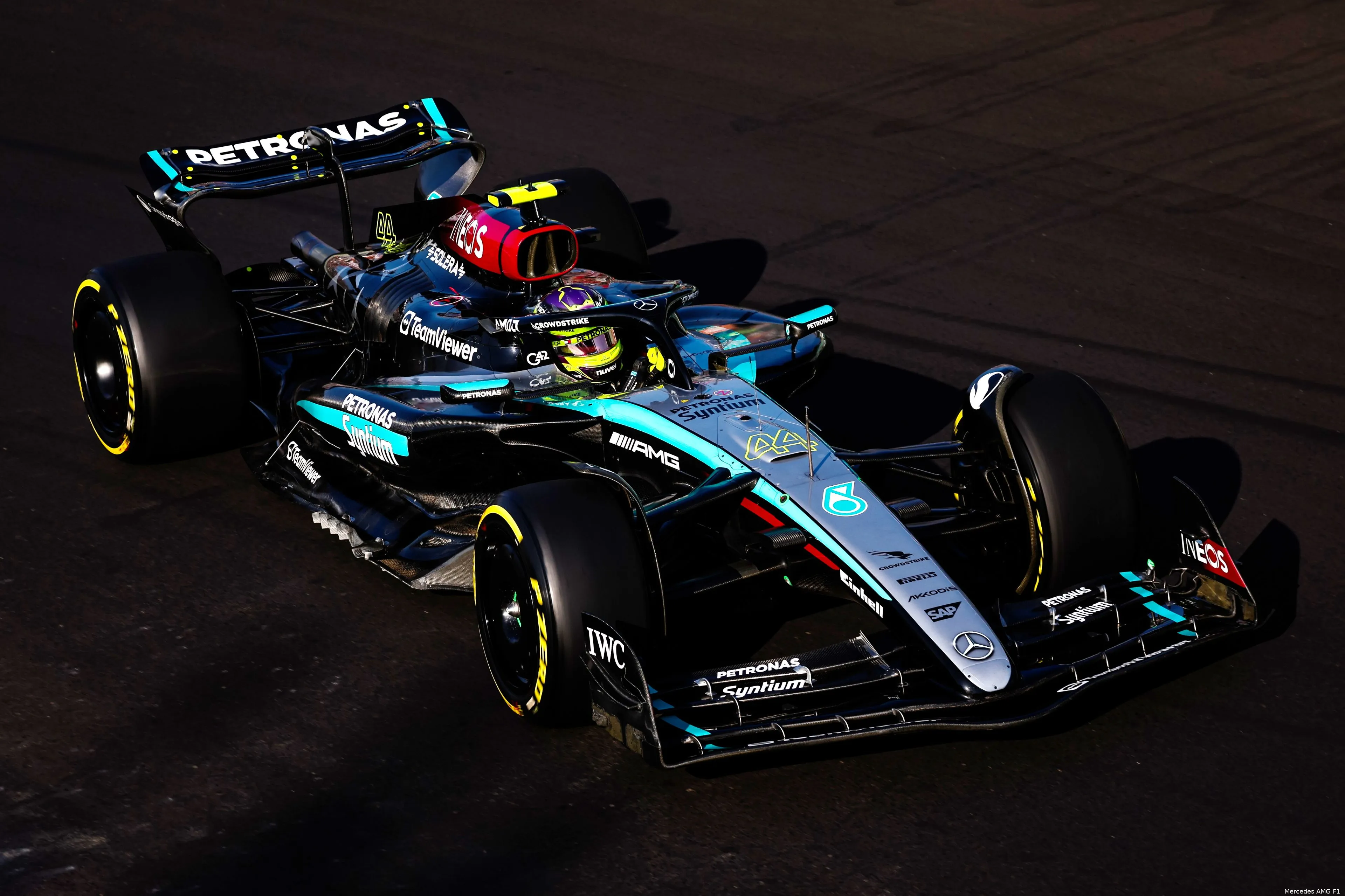 lewis hamilton mercedes gp italie zaterdag 2024
