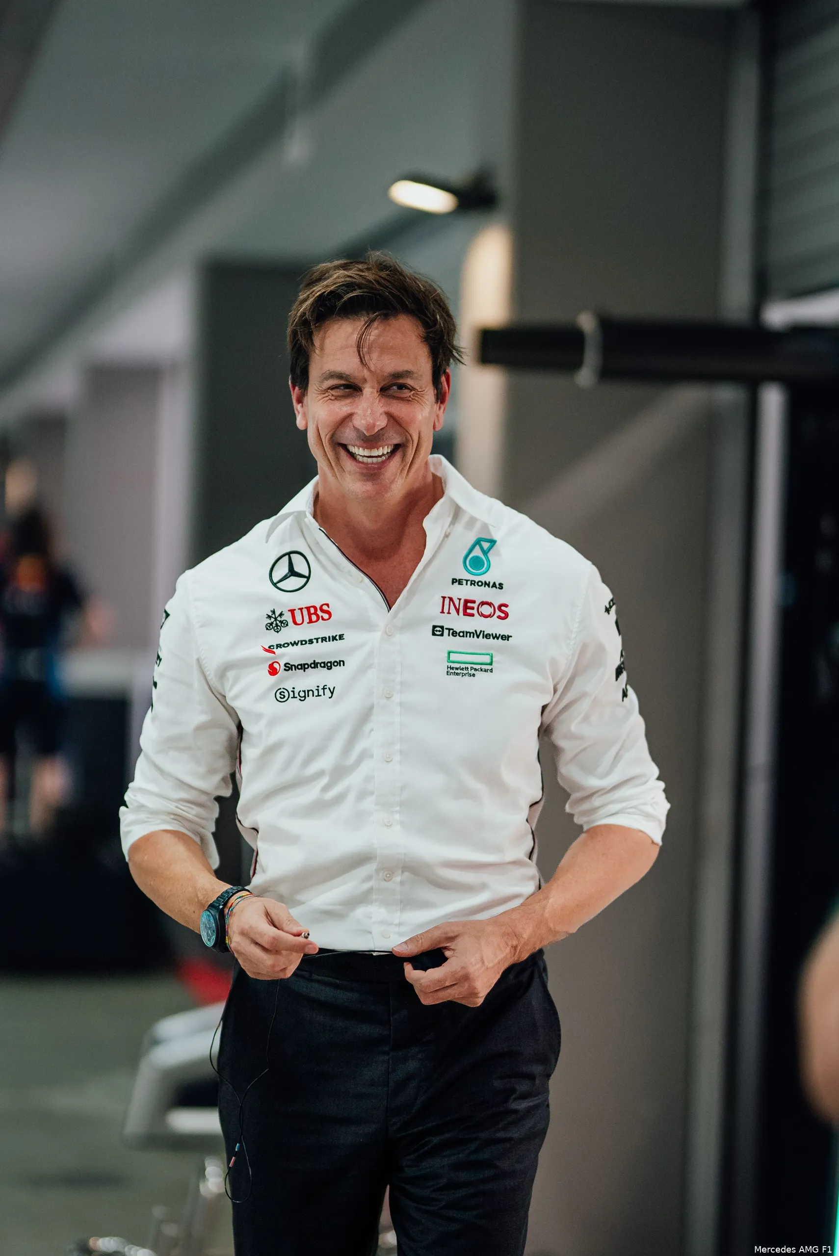toto wolff blij singapore 2024
