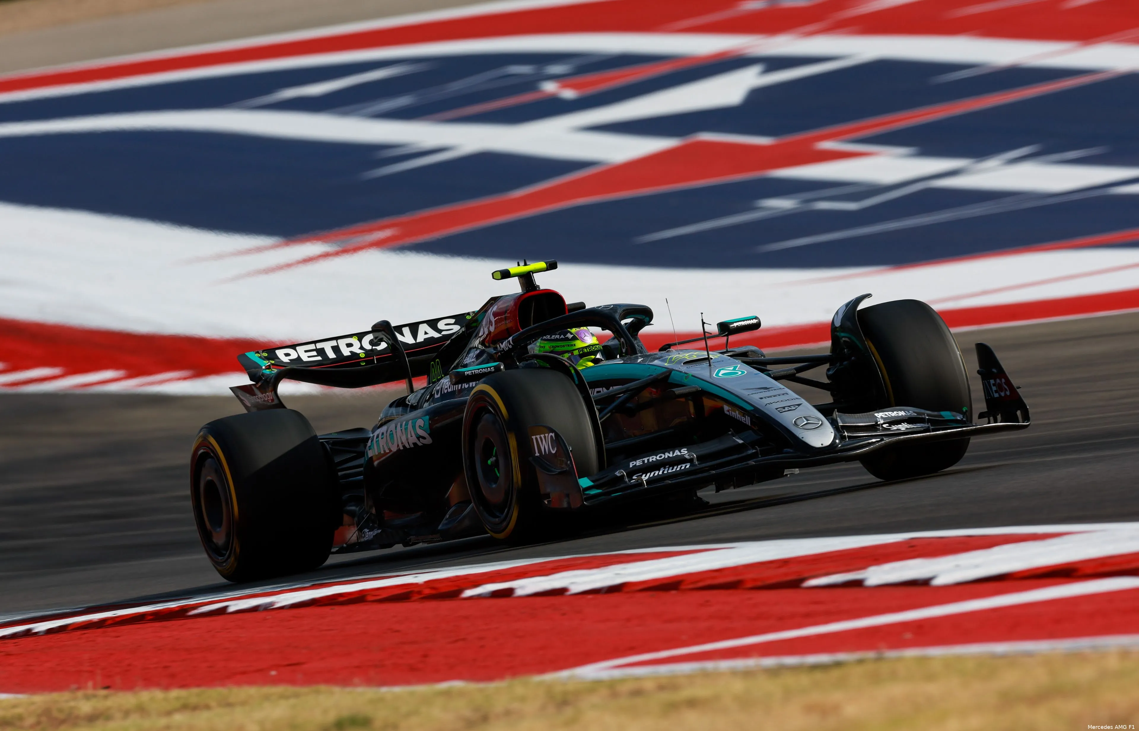 lewis hamilton usa mercedes cota vrijdag 2024