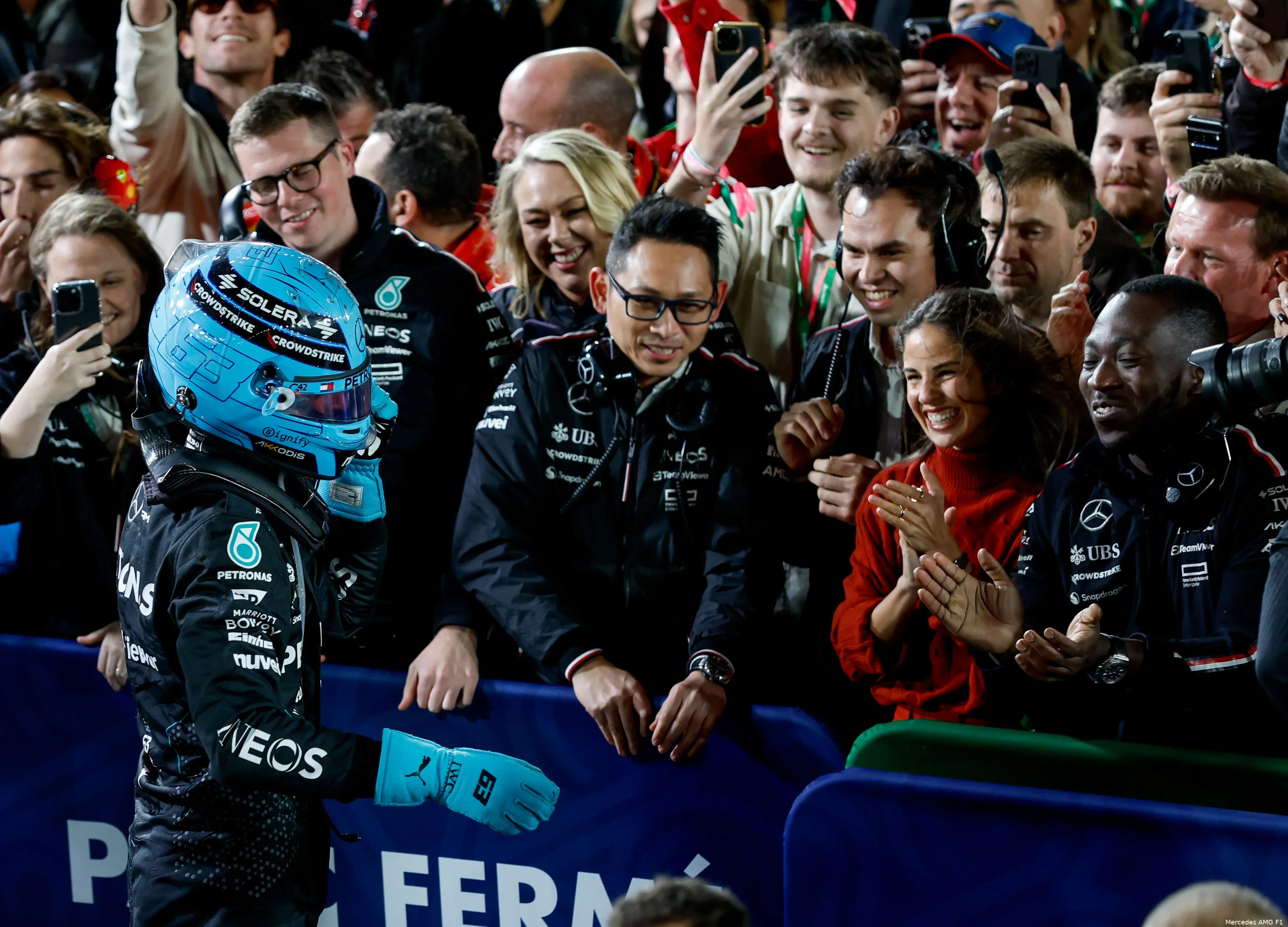 russell mercedes zaterdag las vegas 1992