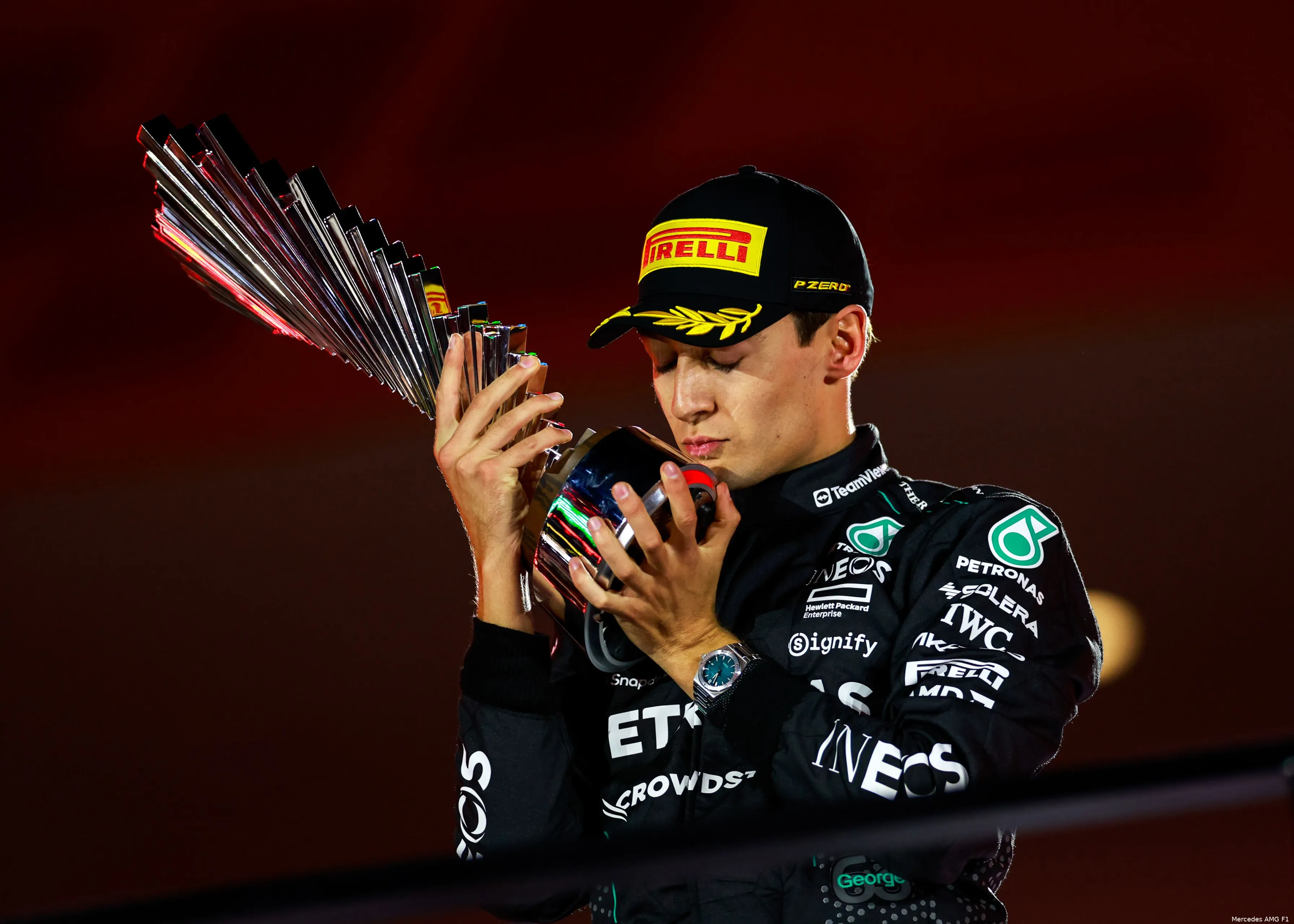 russell mercedes zaterdag las vegas 9