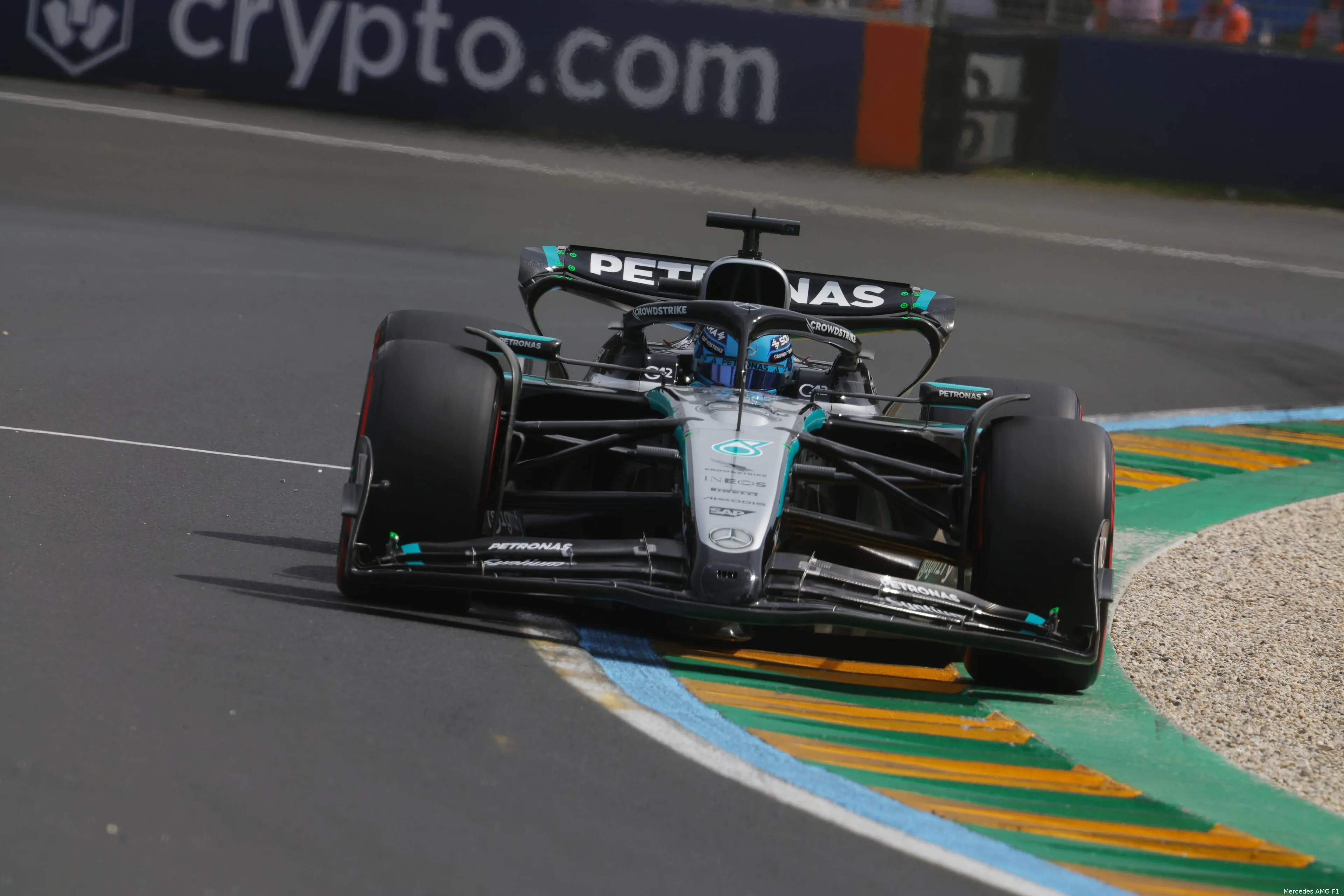 george russell f1 melbourne mercedes kwalificatie