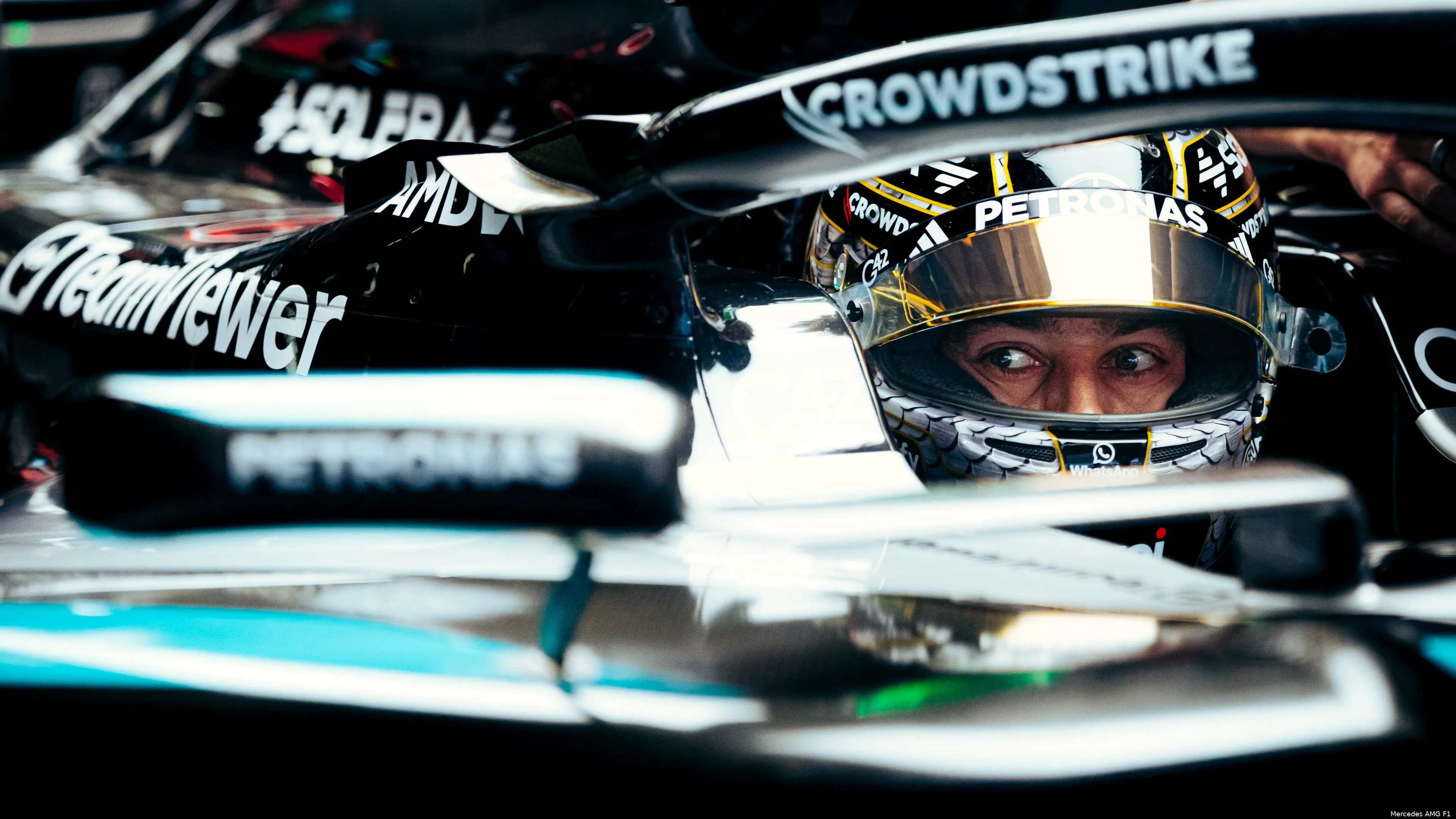 george russell mercedes china vrijdag