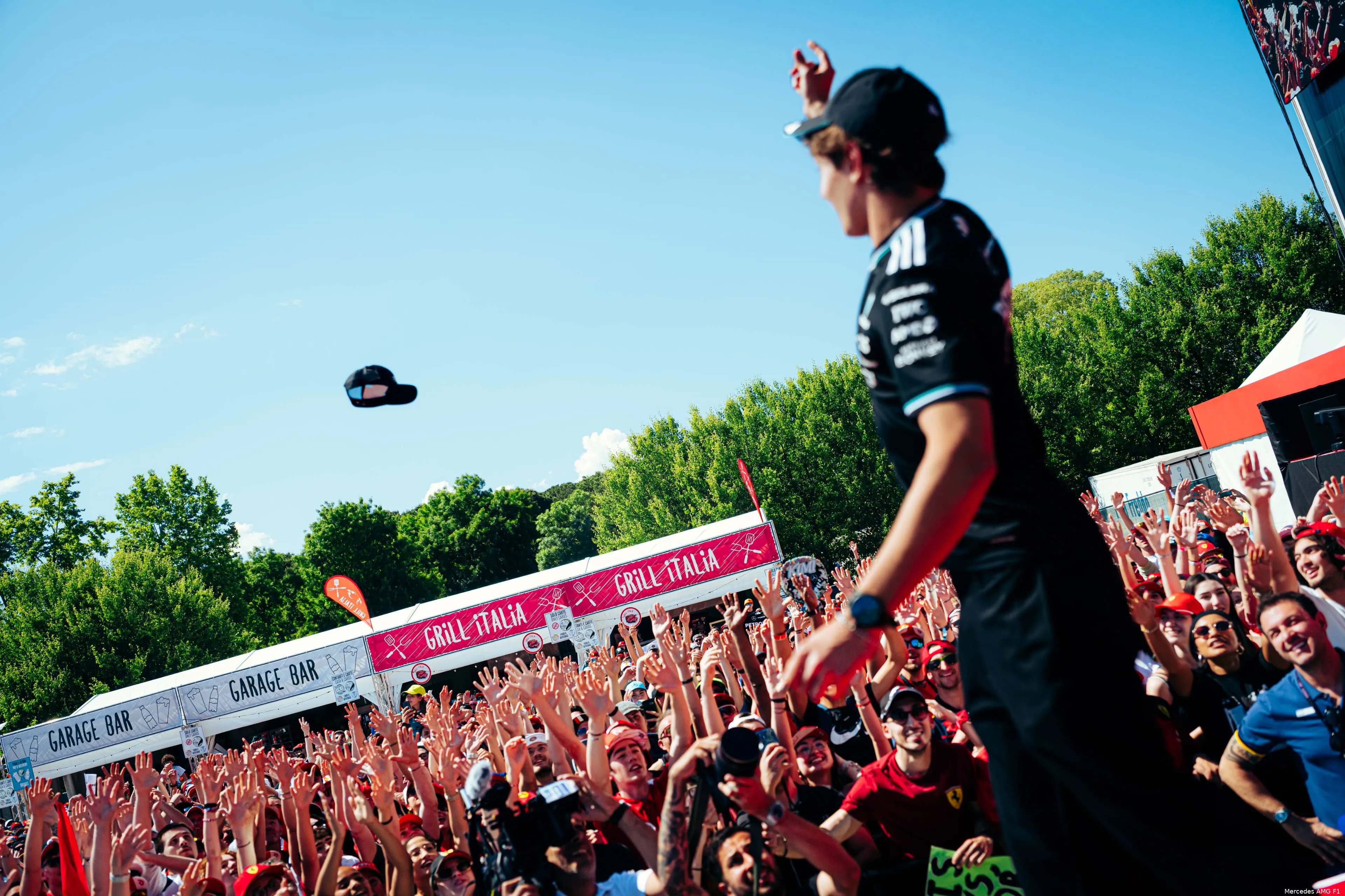 mercedes andrea kimi antonelli gp emilia romagna imola 2025 zaterdag 3