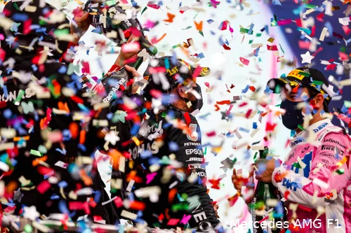 De zevenvoudig wereldkampioen heeft keer op keer op de hoogste trede van het podium mogen staan. (Foto: Mercedes AMG F1)