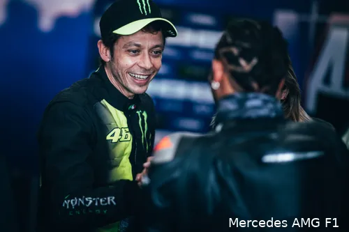 valentino rossi mercedes