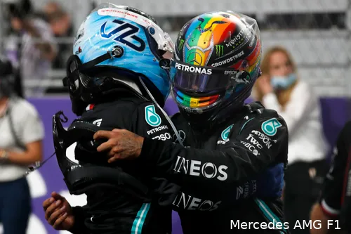 <i>Lewis Hamilton noemde Valtteri Bottas regelmatig zijn beste teamgenoot ooit.</i>