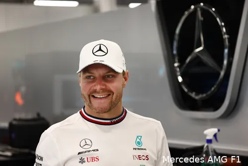 Bottas reed vijf seizoenen bij Mercedes.