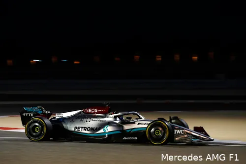 <i>Porpoising riep al vroeg in het seizoen Mercedes een halt toe.&nbsp;</i>