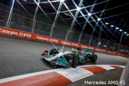 Lewis
Hamilton, Q2 kwalificatie, Grand Prix van Singapore 2022 (Foto: Mercedes AMG
F1)