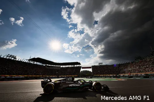 russell gpmexico2023 mercedes